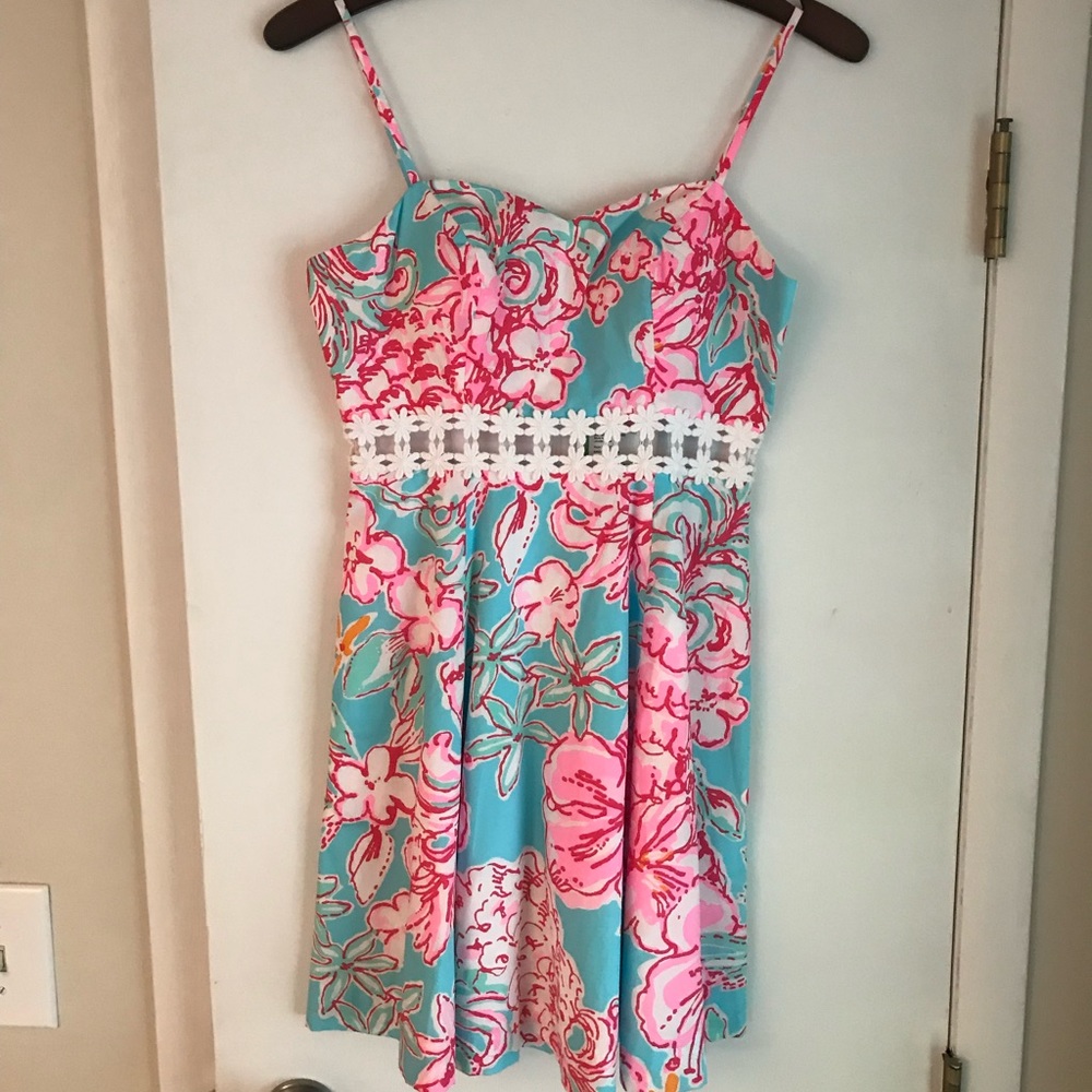 Lilly Pulitzer floral dress